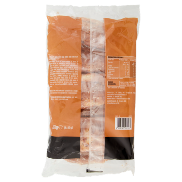 Assaggi e paesaggi Cornetto Granella di Zucchero 6 x 50 g