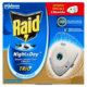 Raid Night & Day Trio Zanzare, Zanzare Tigre, Mosche 2 Ricariche