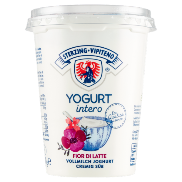 Sterzing Vipiteno Yogurt intero Fior di Latte 500 g