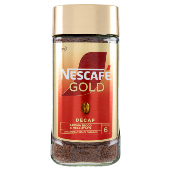 NESCAFÉ Gold Decaf Caffè Solubile Decaffeinato Barattolo 200g