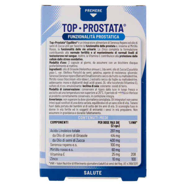equilibra Top-Prostata 40 Capsule 30,2 g