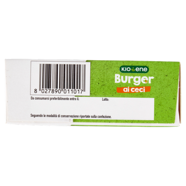 Kioene gli essenziali Burger ai ceci 2 Burger Surgelati 160 g