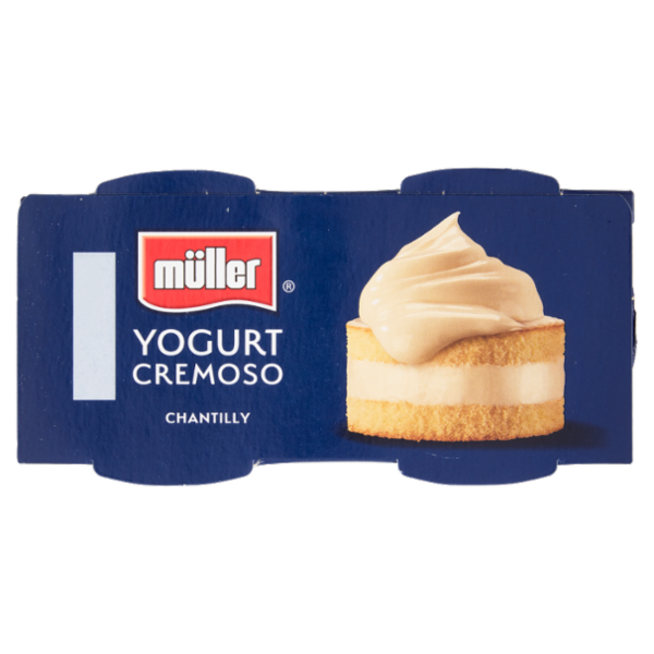 müller Yogurt Cremoso Chantilly 2 x 125 g