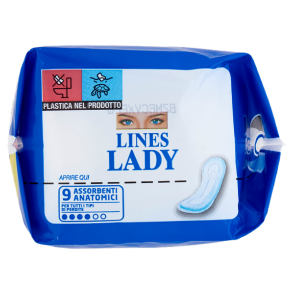 Lines Lady Anatomico 9 pz