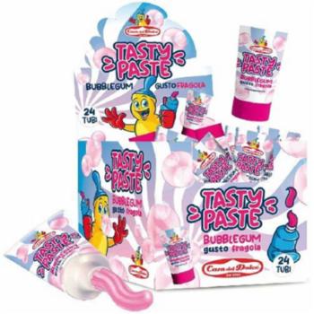 CARAMELLE TUBO BUBBLEGUM DENTIFRICIO CASA DEL DOLCE GR.45