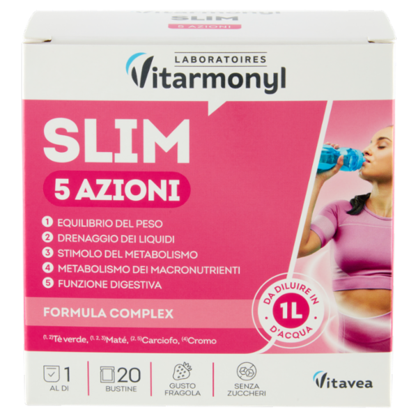 Laboratoires Vitarmonyl Slim 5 Azioni 20 Bustine 50 g