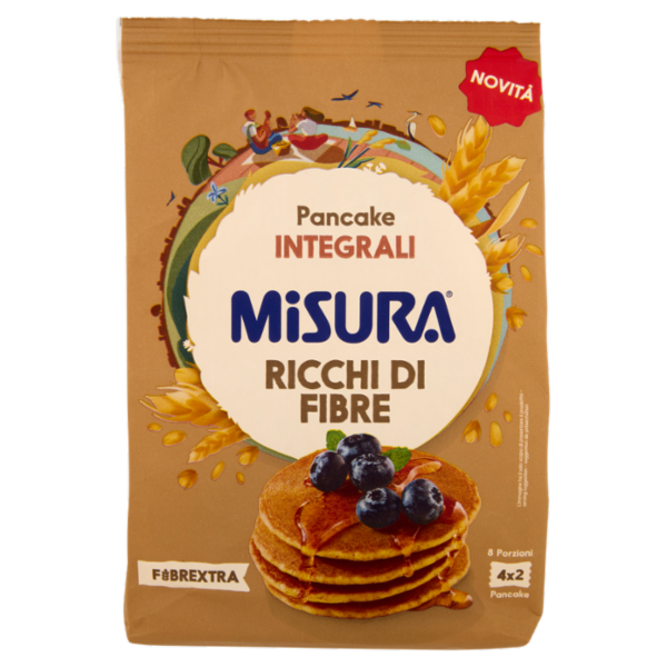 Misura Fibrextra Pancake Integrali 4 x 50 g