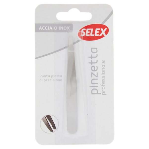 Selex Pinzetta Professionale con Punta Piatta