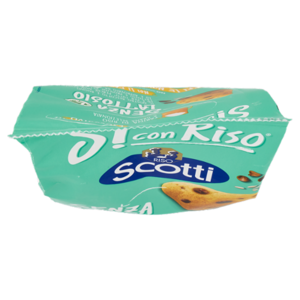Riso Scotti Si con Riso Senza Lattosio Biscotto con Riso e Gocce di Cioccolato 350 g