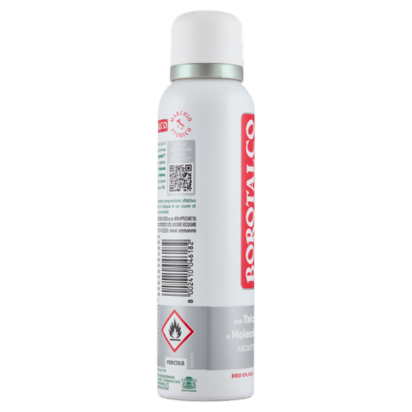Borotalco purø Profumo di Brezza Muschiata Deo 0% Sali 150 ml