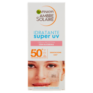 Garnier Ambre Solaire Super UV Idratante, 50 Ml