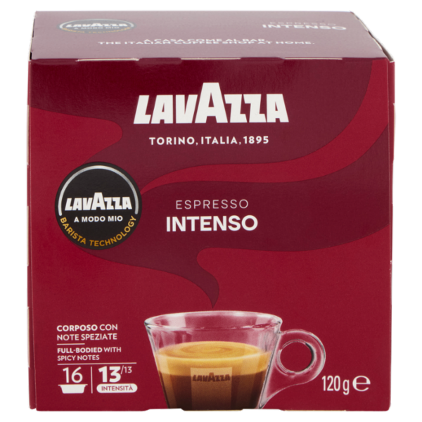 Lavazza A Modo Mio Espresso Intenso 16 Capsule 120 g