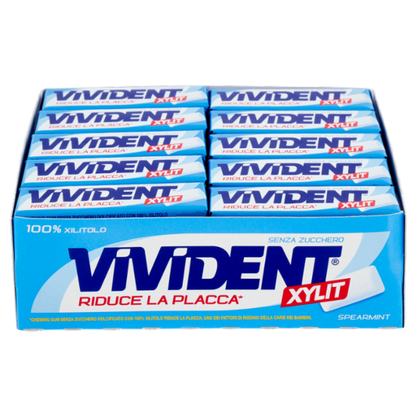 Vivident Xylit Spearmint 40 x 13,5 g