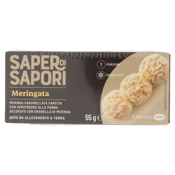 Selex Saper di Sapori Torta Meringata Congelata 55 g