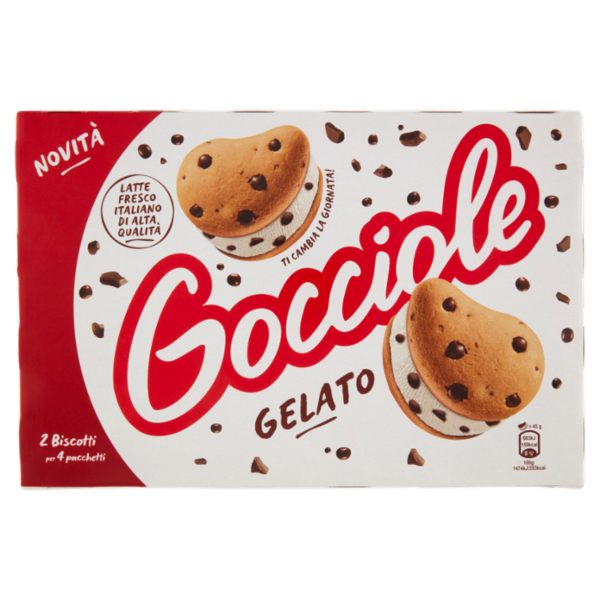 Gocciole Gelato 8 x 45 g