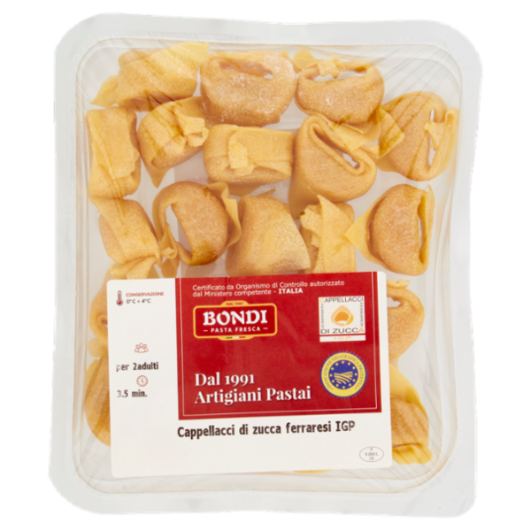 Bondi Cappellacci di zucca ferraresi IG0,250 KG