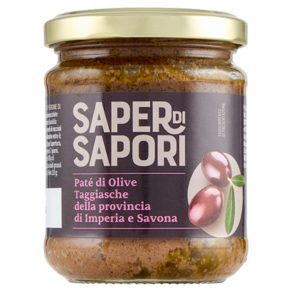 Selex Saper di Sapori Paté di Olive Taggiasche 180 g