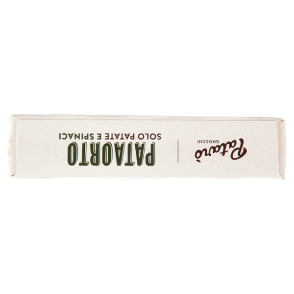 Patarò Gnocchi Pataorto Solo Patate e Spinaci 400 g