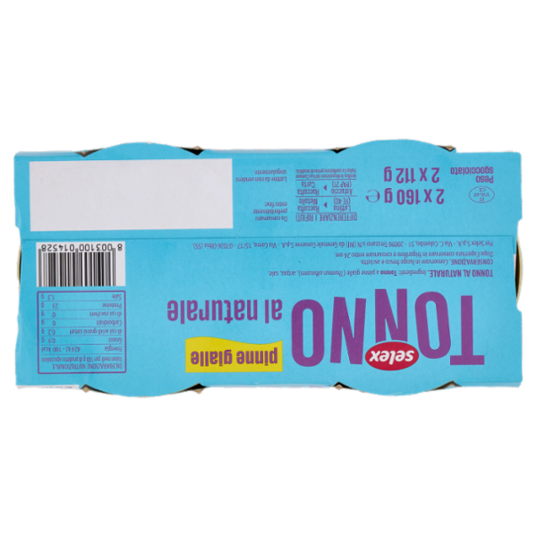 Selex Tonno al Naturale 2x160 g