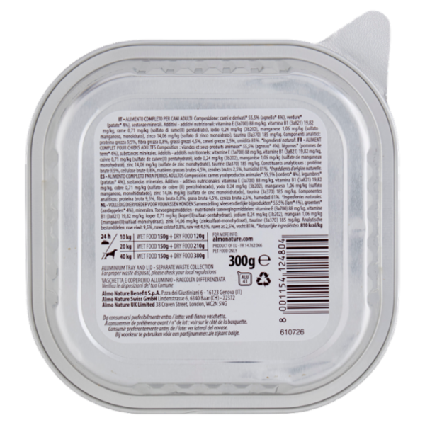 almo nature Daily con Agnello e Patate 300 g