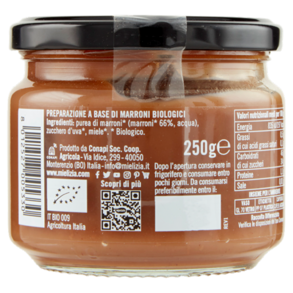 Mielizia Bio Marroni Piemonte 250 g