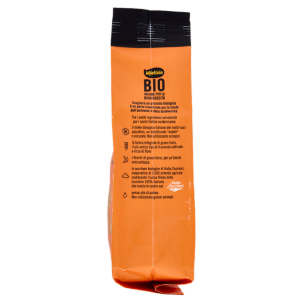 Mielizia Bio Frollini Integrali di Farro con Fiocchi 250 g