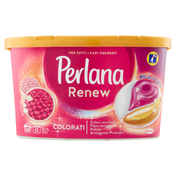 PERLANA Caps Renew Colorati 18 x 14,5 g