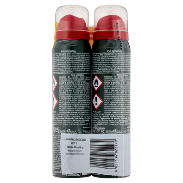 VAPE Derm Scudo Attivo Spray Antipuntura 2 x 100 ml