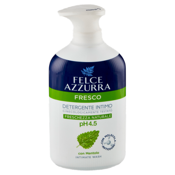 Felce Azzurra Fresco Detergente Intimo Freschezza Naturale pH 4.5 250 ml