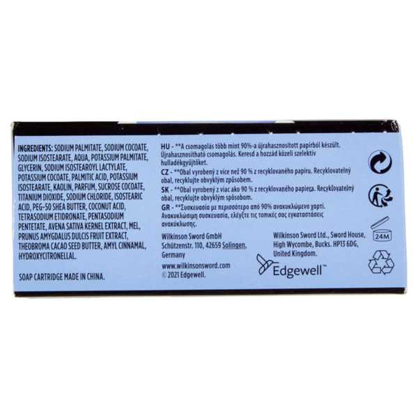 Wilkinson Sword Intuition 2in1 Dry Skin lame 3 pz