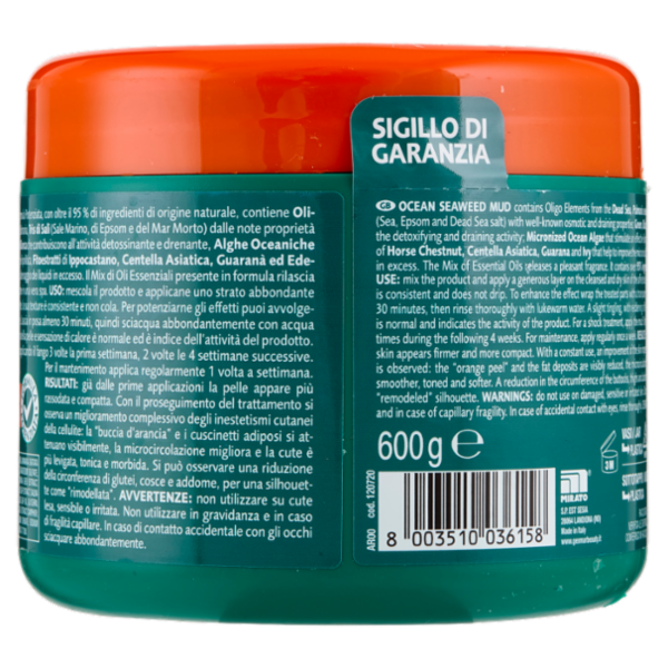Geomar Fango d'Alga Oceanica Rimodellante 600 g