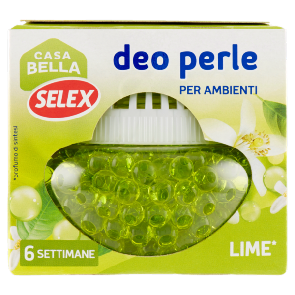 Selex Casa Bella Deodorante per Ambienti in Perle Lime 110 g