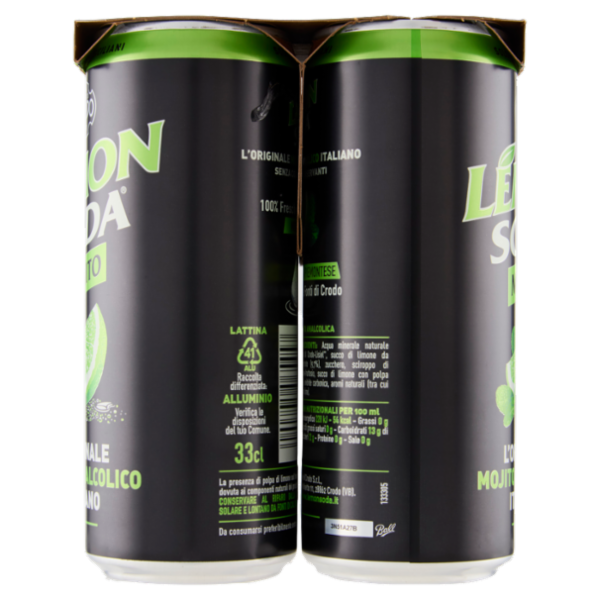 Lemonsoda Mojito 4 x 33 cl