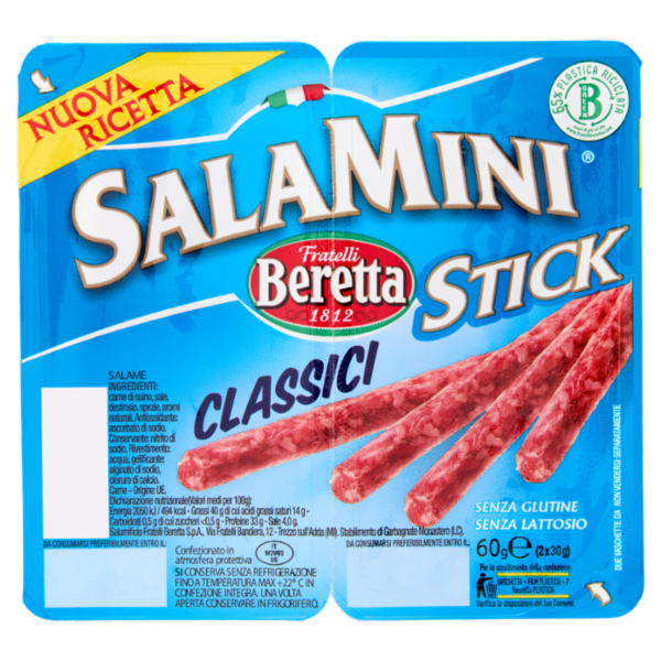 Fratelli Beretta Salamini Stick Classici 2 x 30 g