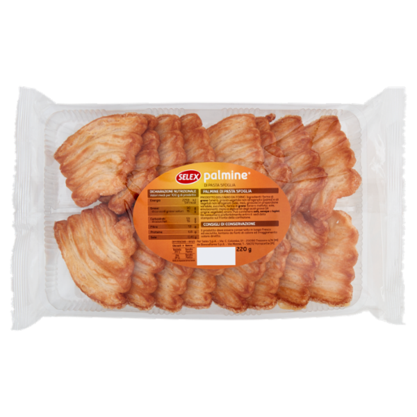 Selex Palmine di Pasta Sfoglia 220 g