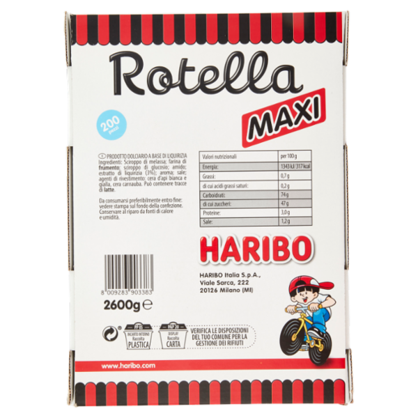 Haribo Rotella Maxi 2600 g