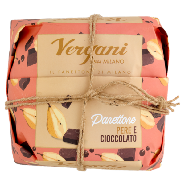 Vergani Panettone Pere e Cioccolato 750 g