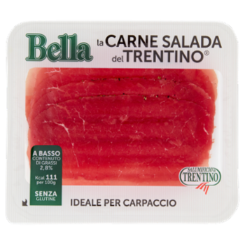 Salumificio Trentino Bella La Carne Salada Del Trentino Ideale Per Carpaccio 0,100 Kg