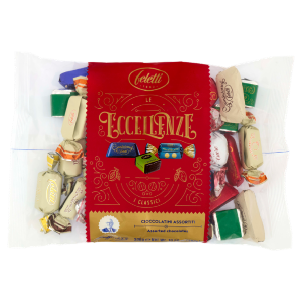 Feletti Busta Rossa le Eccellenze Cioccolatini Assortiti 300 g