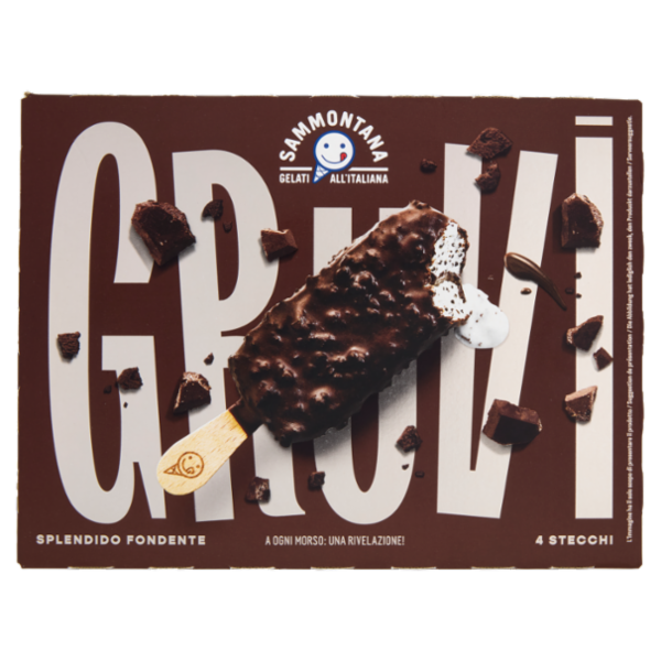 Sammontana Gruvi Splendido Fondente 4 x 60 g