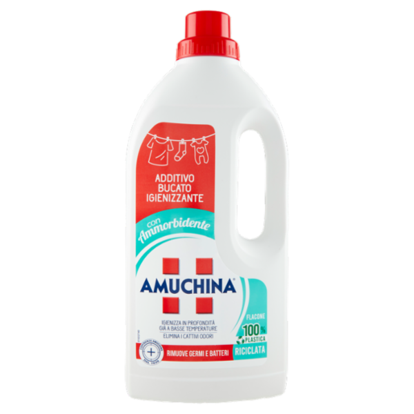 Amuchina Additivo Bucato Igienizzante con Ammorbidente 1 L