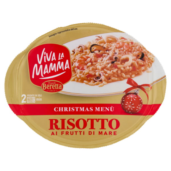 Viva la Mamma Christmas Menù Risotto ai frutti di Mare 250 g