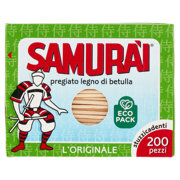 Samurài l'Originale stuzzicadenti 200 pz