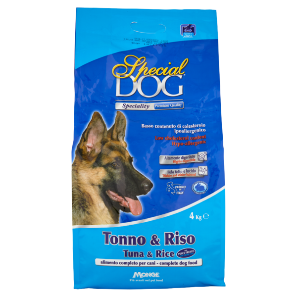 Special Dog Speciality Premium Quality Tonno & Riso 4 kg