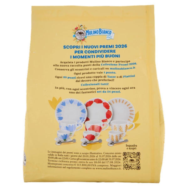 Mulino Bianco Macine Biscotti con Panna Fresca 800g