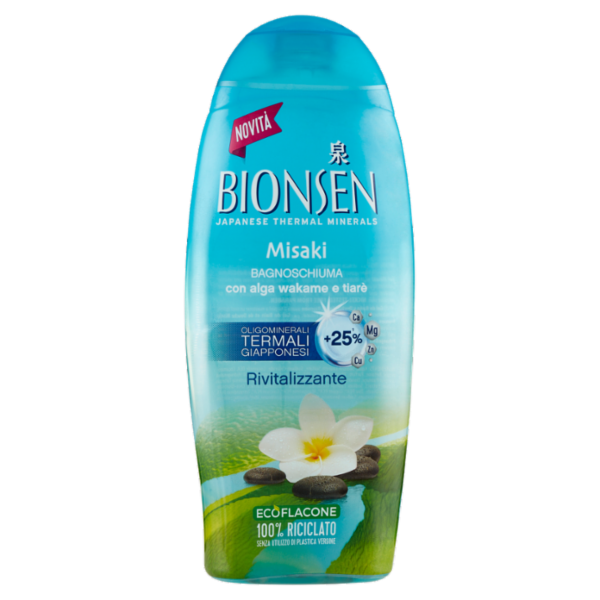 Bionsen Misaki Bagnoschiuma con alga wakame e tiarè Rivitalizzante 650 ml