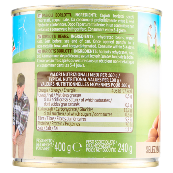 Valfrutta Borlotti 400 g