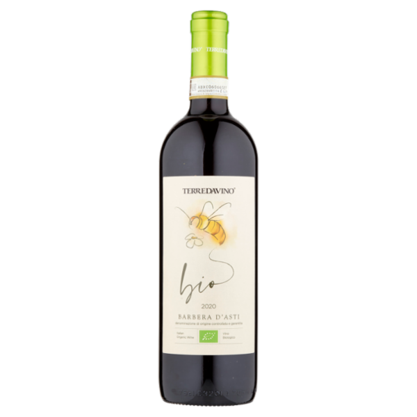 Terredavino bio Barbera d'Asti docg Vino Biologico 75 CL