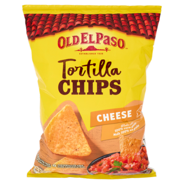 Old El Paso Tortilla Chips Cheese 185 g
