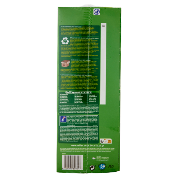 Swiffer Panni Cattura Polvere per Scopa Swiffer - Ricarica 64 Salviette